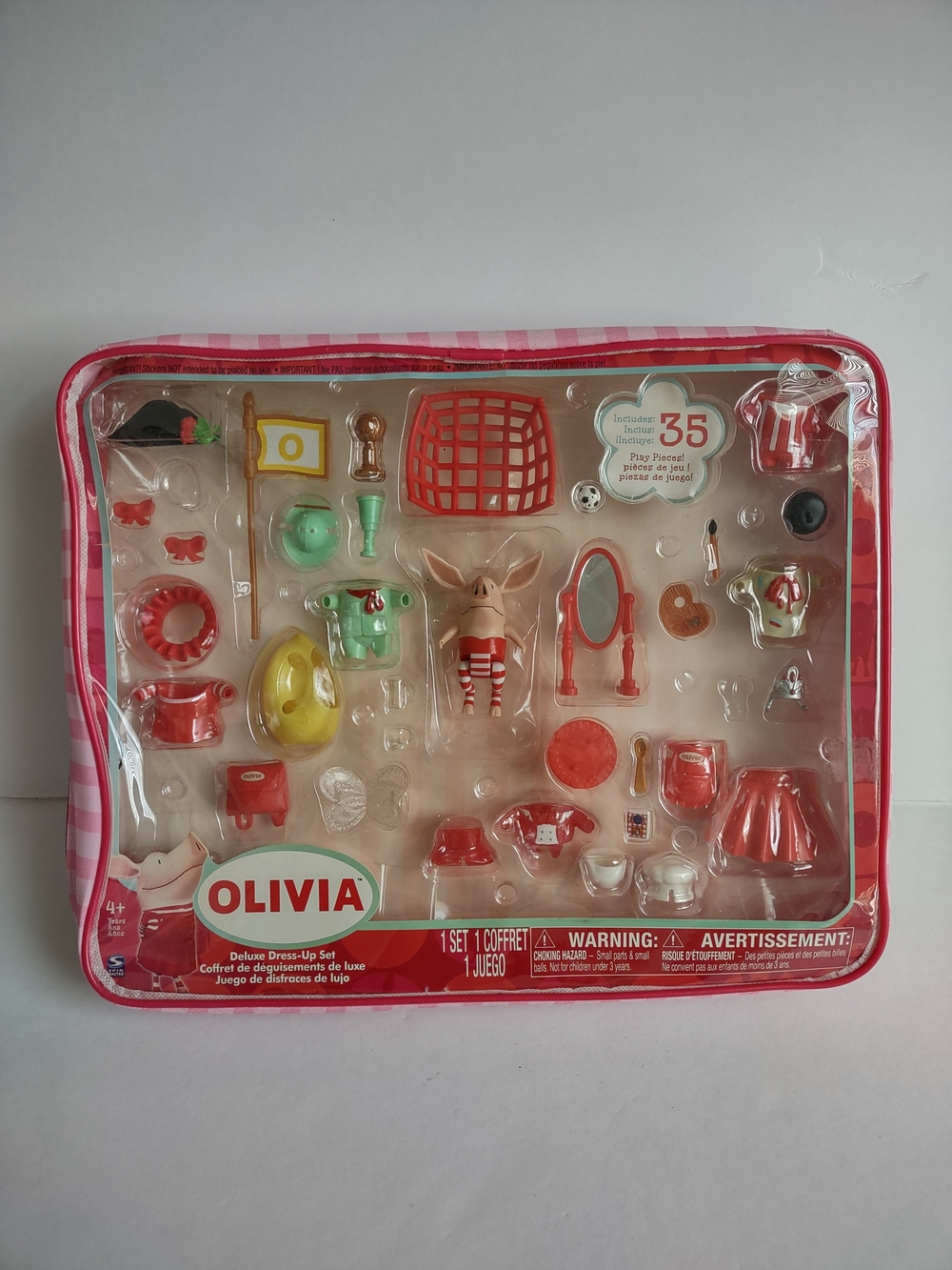 Peppa Pig Olivia Dress-Up Playset - Pink, Red, Green, Yellow